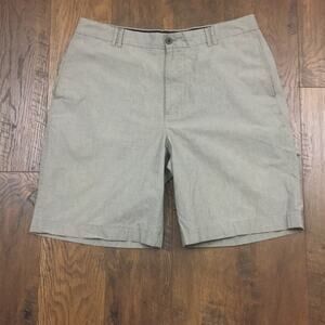 Ben Sherman Gray Plaid Board Shorts